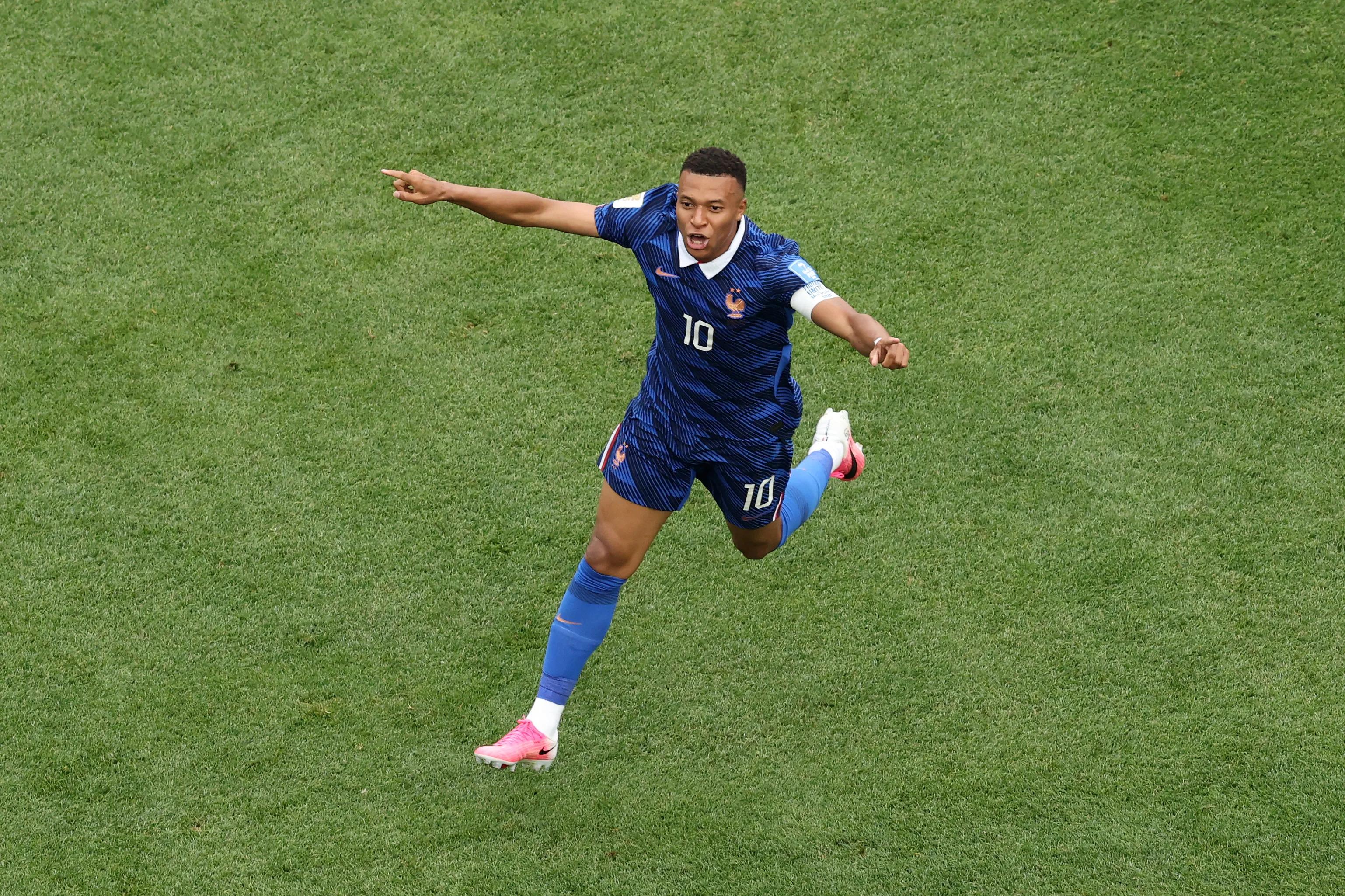 Centurion Mbappe fires France through
