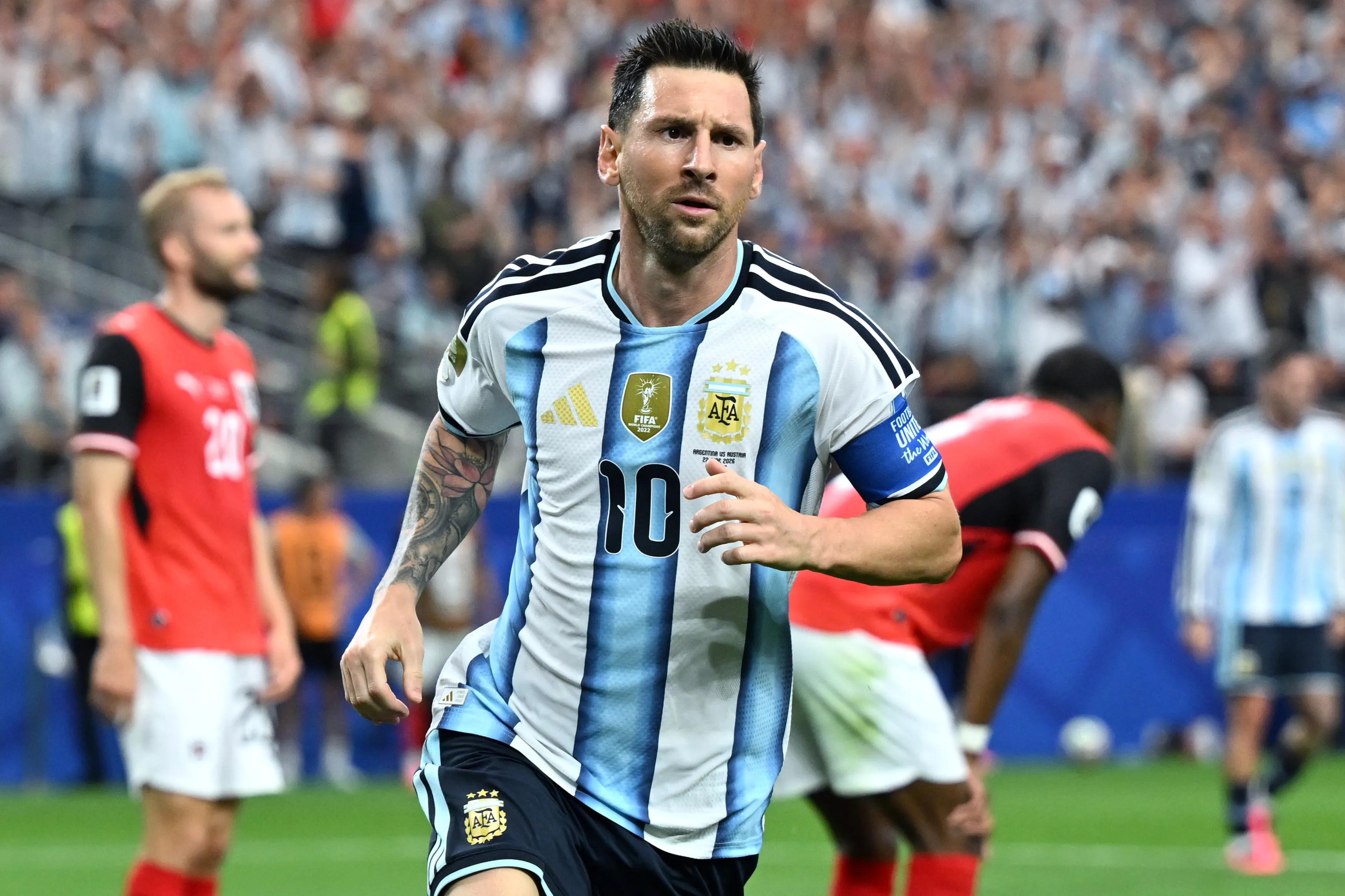 Messi leads adidas Golden Boot race