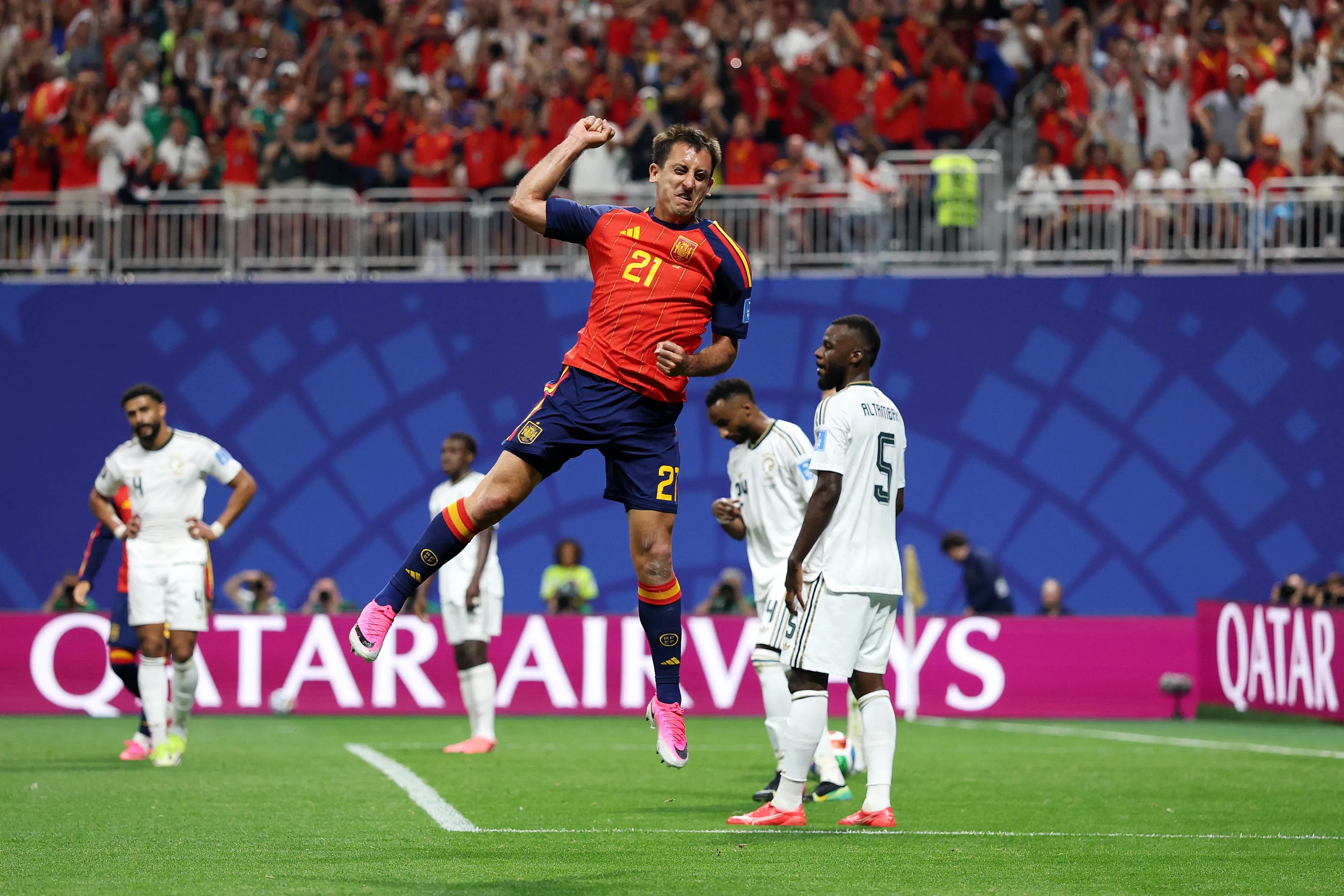 Spain send statement with Saudi success